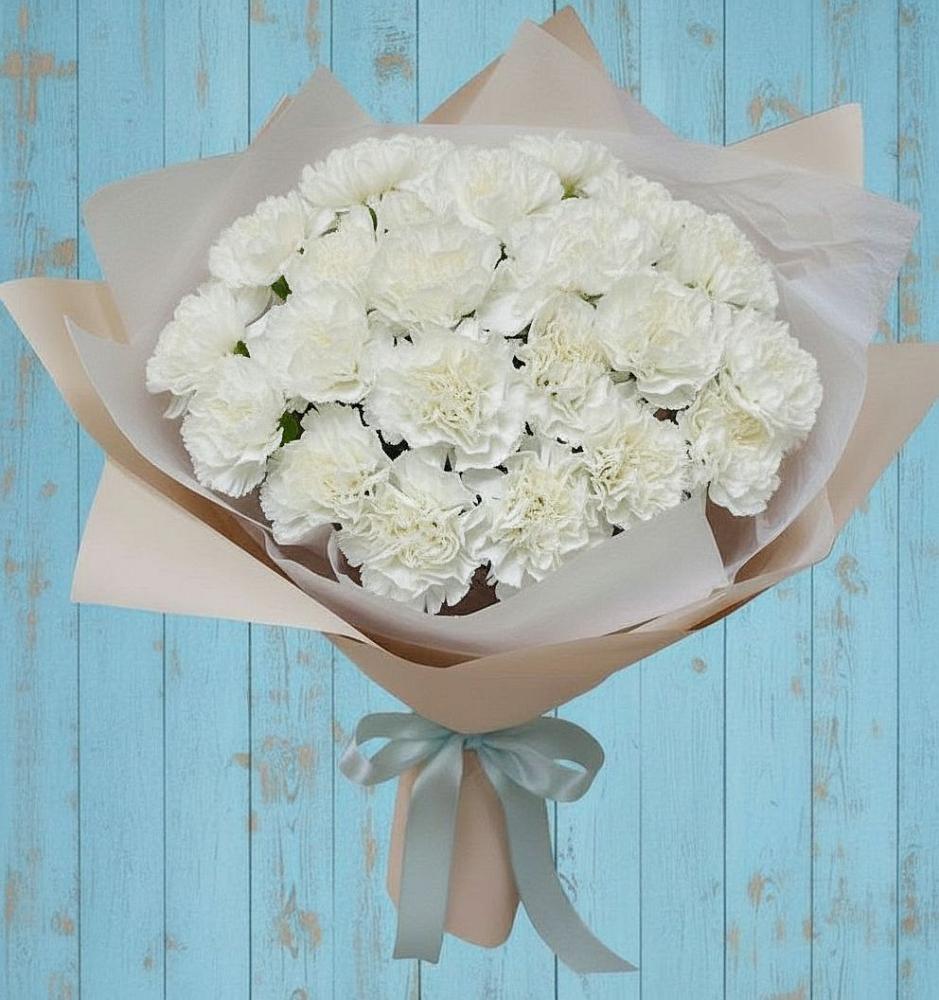 Букет цветов из: Гвоздики в Горетово