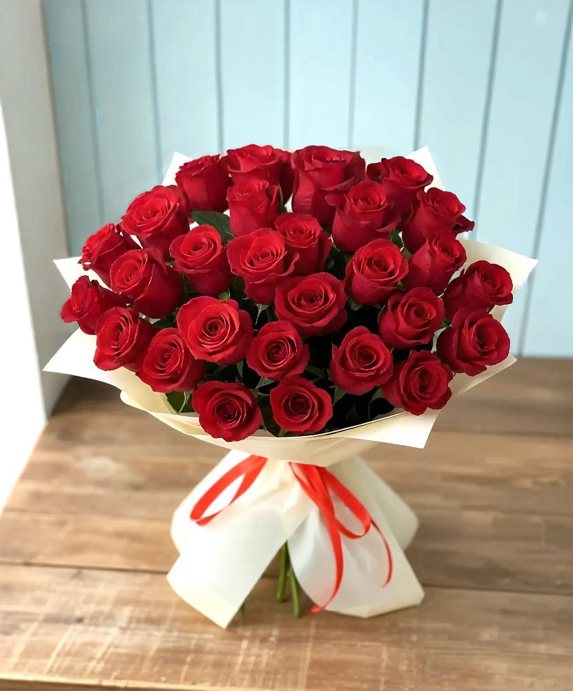Букет 29 Красных роз в Горетово