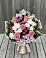 Букет цветов из: Альстромерии, Гвоздики, Розы и Хризантемы в Горетово
