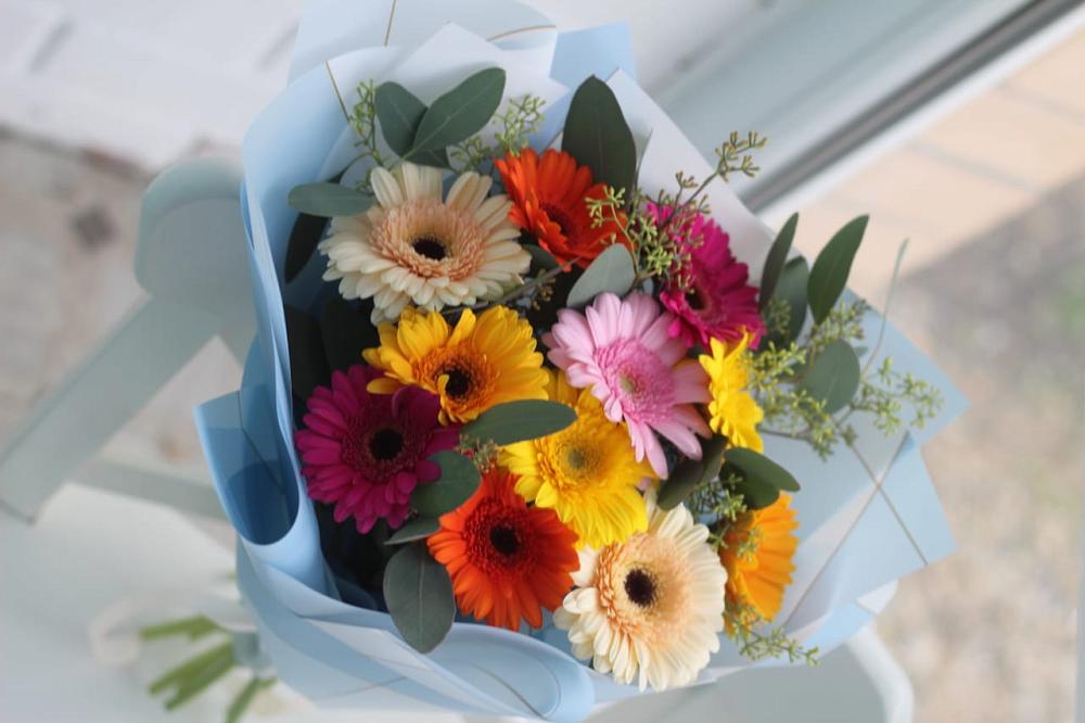 Букет цветов из: Герберы в Горетово