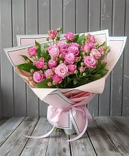 Букет Розовый кустик в Горетово
