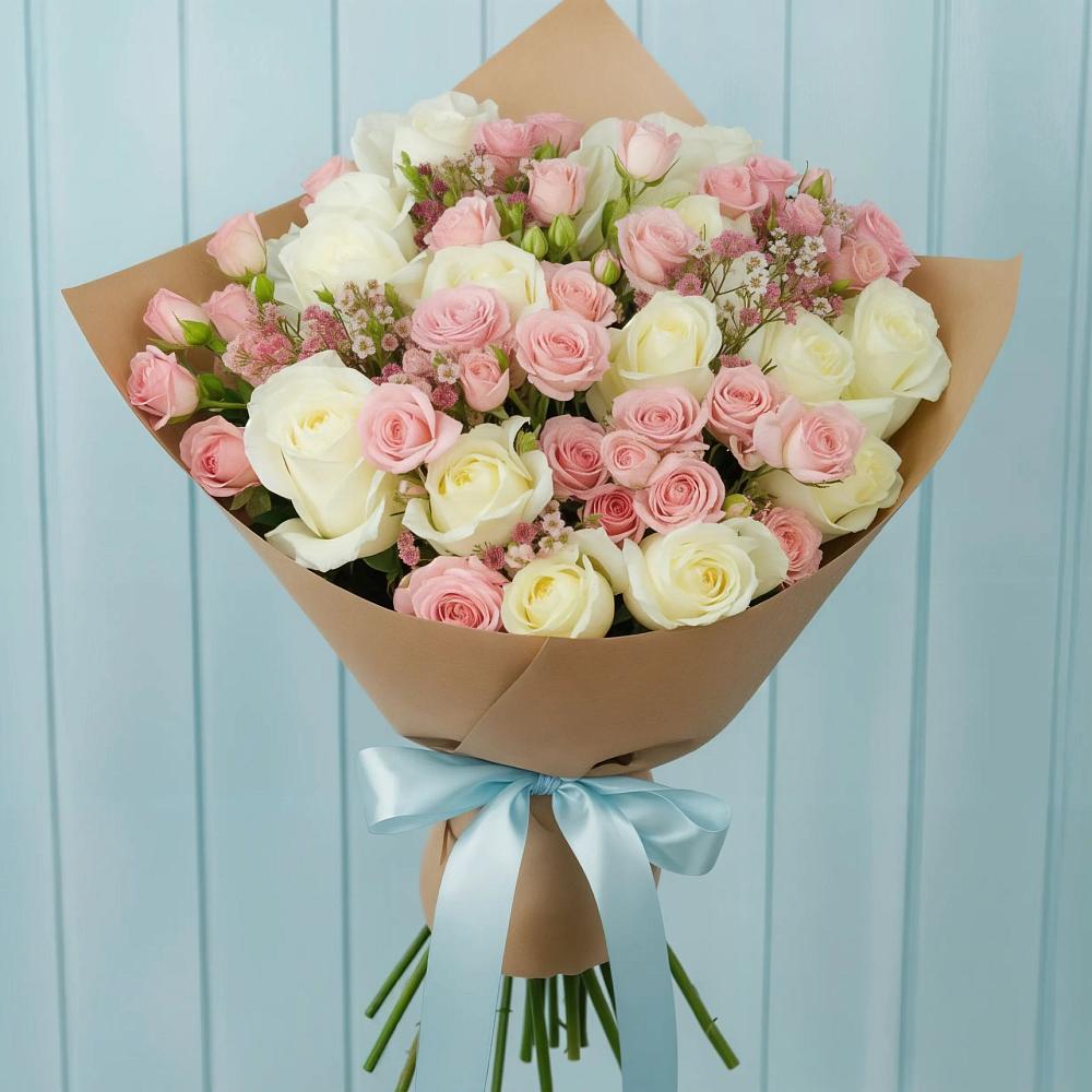 Букет цветов из: Розы в Горетово