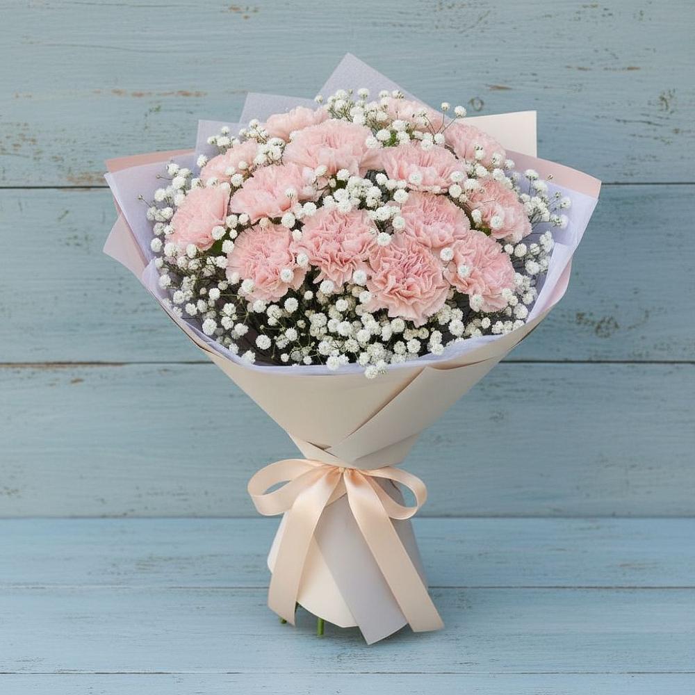 Букет цветов из: Гвоздики в Горетово