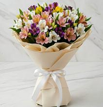 Букет цветов из:  Альстромерии в Горетово