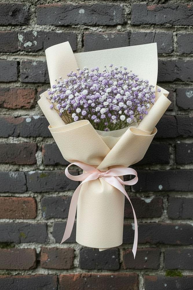 Букет цветов из: Гипсофила в Горетово