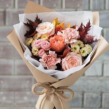 Букет цветов из:  Гвоздики, Хризантемы и Розы #REPLACE_PRED# Горетово