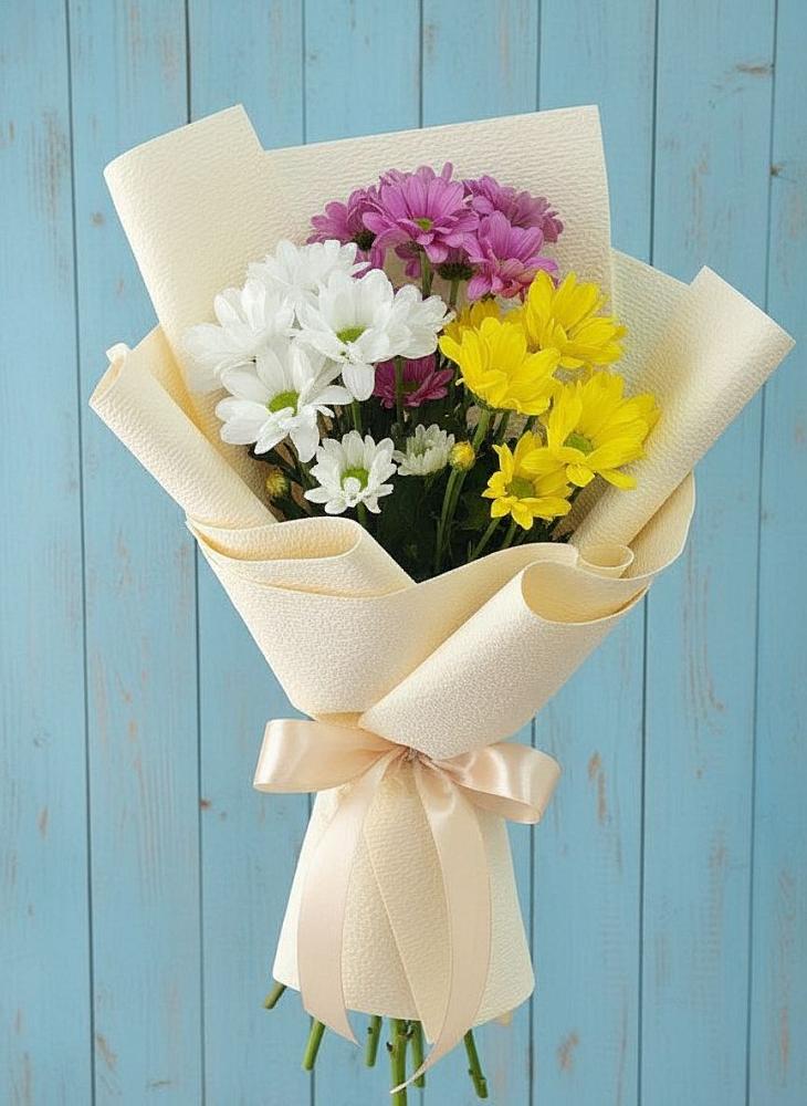 Букет цветов из: Хризантемы в Горетово