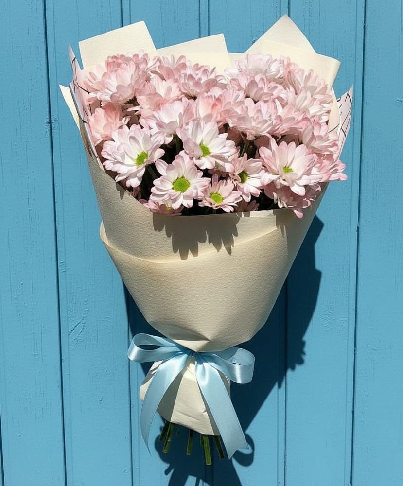 Букет цветов из: Хризантемы в Горетово