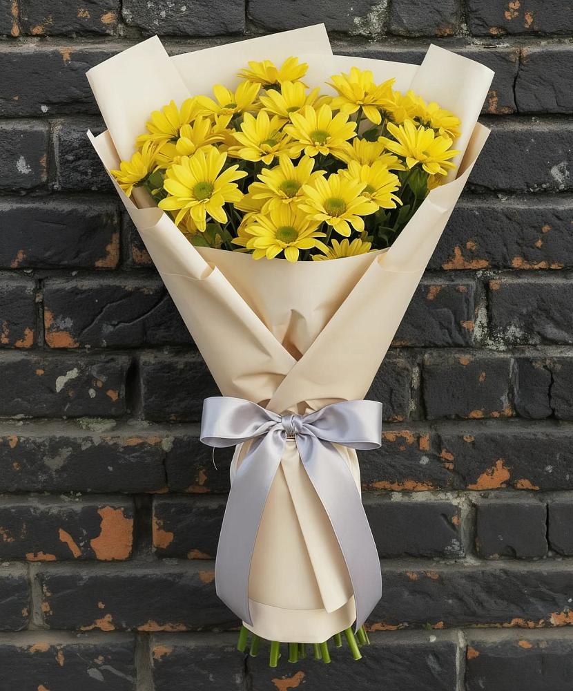 Букет цветов из: Хризантемы в Горетово