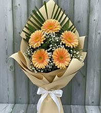 Букет цветов из:  Герберы #REPLACE_PRED# Горетово