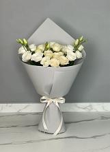 Букет цветов из:  Розы и Лизиантусы в Горетово